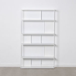 Shelves SQUARE 100 x 22 x 175 cm Metal White-0