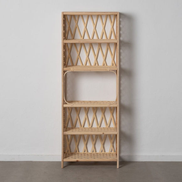 Shelves RATÁN 64 x 34,5 x 171 cm Natural Bamboo-0