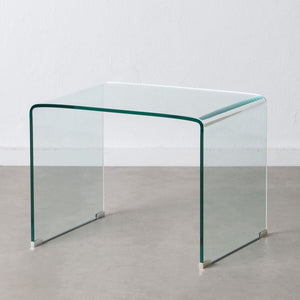 Side table 63 x 50 x 48 cm Transparent-0