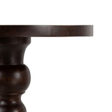 Side table 40 x 40 x 90 cm Brown Mango wood-5