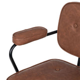 Office Chair 56 x 56 x 92 cm Camel-6