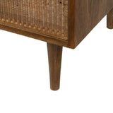 Side table APRICOT Natural Mango wood 50 x 40 x 50 cm-2