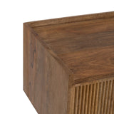 TV furniture APRICOT Natural Mango wood 150 x 40 x 50 cm-7