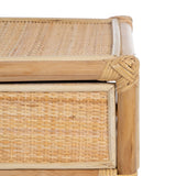 Side table 45 x 35 x 50 cm Natural Rattan