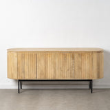 Sideboard MONTMARTRE Black Natural Wood Iron wood and metal Mango wood 170 x 40 x 75 cm-9