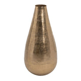 Vase 45 x 45 x 95 cm Golden Aluminium