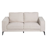 Sofa Black Cream Nylon Polyester 175 x 86 x 81 cm-7