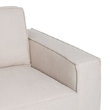 Sofa Black Cream Nylon Polyester 175 x 86 x 81 cm-2