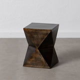 Small Side Table Bronze Aluminium 30 x 30 x 41 cm-7