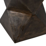Small Side Table Bronze Aluminium 30 x 30 x 41 cm-4