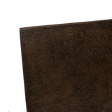 Small Side Table Bronze Aluminium 30 x 30 x 41 cm-3