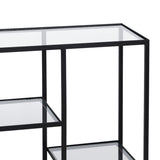 Shelves Black Crystal Iron 110 x 26 x 74 cm-5