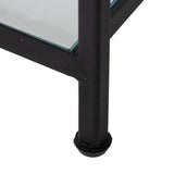 Shelves Black Crystal Iron 110 x 26 x 74 cm-2