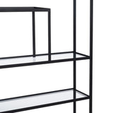 Shelves Black Crystal Iron 70 x 23 x 161 cm-3
