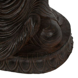 Sculpture Buddha Brown 62,5 x 43,5 x 77 cm-7