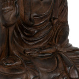 Sculpture Buddha Brown 56 x 42 x 88 cm-5