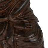 Sculpture Buddha Brown 56 x 42 x 88 cm-4