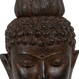 Sculpture Buddha Brown 56 x 42 x 88 cm-1