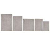 Outdoor Carpet Quadro 350 x 250 cm Grey