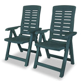 vidaXL Liege-Gartenstühle Kunststoff Weiß Outdoor-Stuhl Multi Farben/Größen