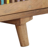 vidaXL Solid Mango Wood Sideboard Storage Cabinet Console Table 39.4"/59.1"