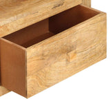 vidaXL TV-Schrank 55,1" x 11,8" x 12,6" Massives Mangoholz