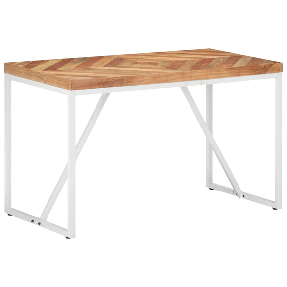 vidaXL Кухонний обідній стіл з масиву дерева акації та манго різних розмірів/кольорів