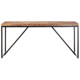 vidaXL Solid Acacia and Mango Wood Dining Table Kitchen Multi Sizes/Colors