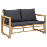 vidaXL Набір для відпочинку у патіо, 4 предмети з подушками, сільське крісло, кремовий/сірий