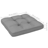 vidaXL Набір для відпочинку у патіо з 5 предметів із подушками з масиву сосни