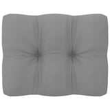 vidaXL Набір для відпочинку у патіо з 5 предметів із подушками з масиву сосни