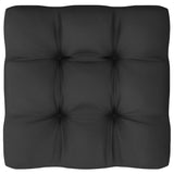 vidaXL Набір для відпочинку у патіо з 8 предметів і подушками з масиву сосни білого кольору