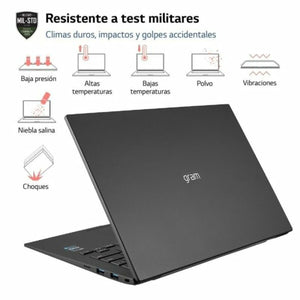 Laptop LG Gram 14Z90R-G.AD75B 14" Intel Core i7-1360P 32 GB RAM 512 GB SSD-0
