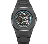 D1 MILANO SKELETON BRACELET Mod. SANDBLAST BLUE AUTOMATIC-0