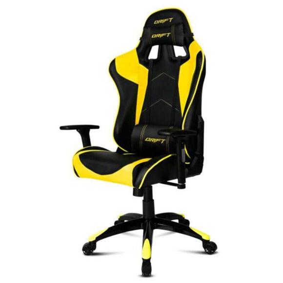 Office Chair DRIFT AGAMPA0124 Yellow Black-0