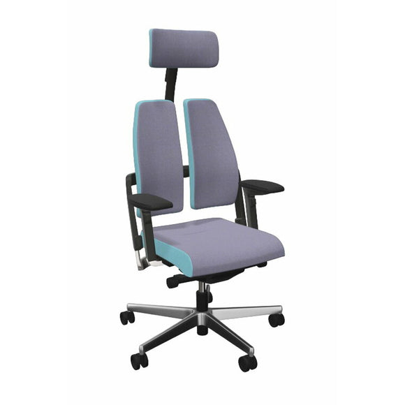 Office Chair with Headrest Nowy Styl Xilium Duo traslak X-move Grey-0