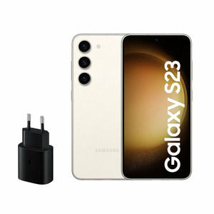 Smartphone Samsung Galaxy S23 White 6,1" Cream 128 GB Octa Core 8 GB RAM-0