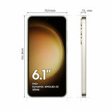 Smartphone Samsung Galaxy S23 White 6,1" Cream 128 GB Octa Core 8 GB RAM-1