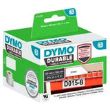 Roll of Labels Dymo Durable 102 x 59 mm Black White (6 Units)-1