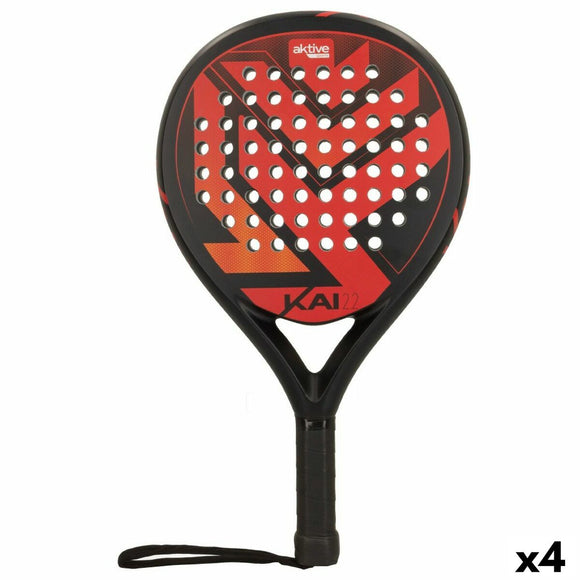 Squash racket Aktive Black/Red (4 Units)-0