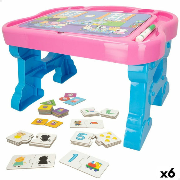 Multi-game Table Peppa Pig (6 Units)-0