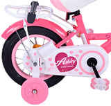 Ashley 12 Inch 21,5 cm Girls Coaster Brake Dark Pink-4
